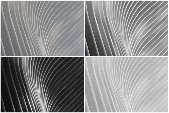 利用形状和强光创造令人惊叹的建筑黑白摄影