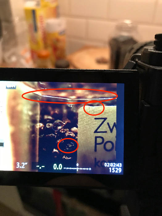 相机显示一罐胡椒突出关键边界-微距摄影技巧ayx大小