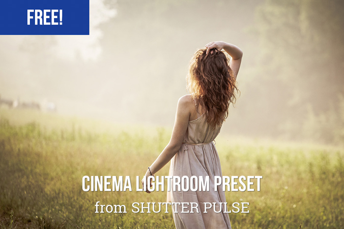 使用Cinema Lightroom预设从快门脉冲编辑一个女人的梦幻图像